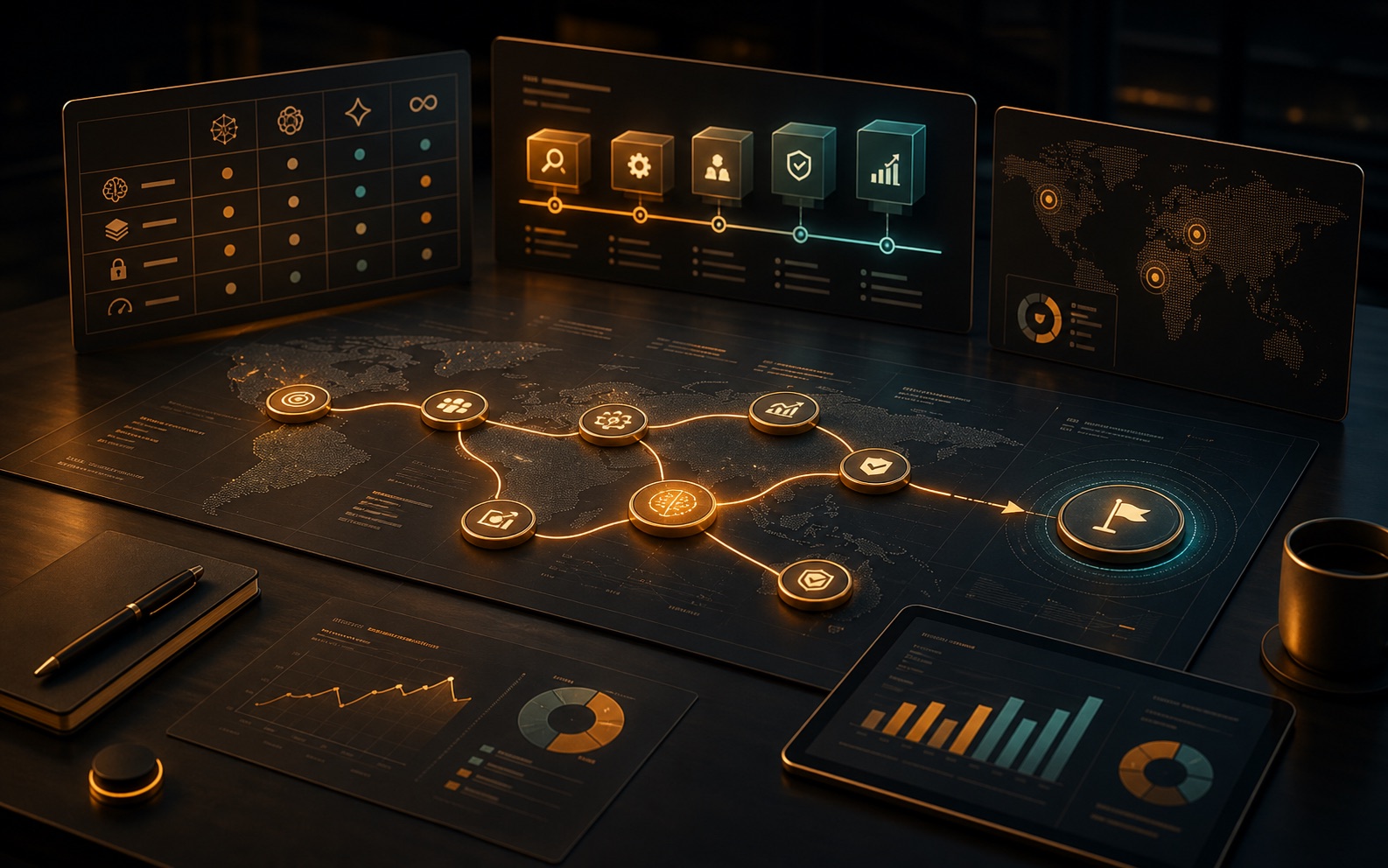 AI Consulting & Strategy service visual
